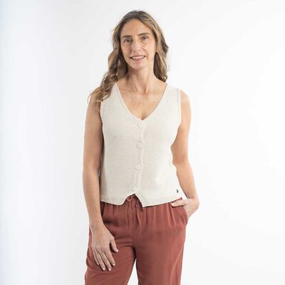 SWEATER SIN MANGAS MUJER PORTMAN CLUB