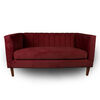 Sof&aacute; Tela Velvet Latam Home Sorrento 2 Cuerpos