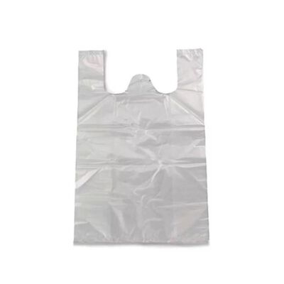 Imagen 1 del producto Bolsa Plástica De Gaune Camiseta Blanco 1000 Unidades