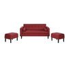 Sofá Bodevir Retro 50 3 Cuerpos + 2 Pouf
