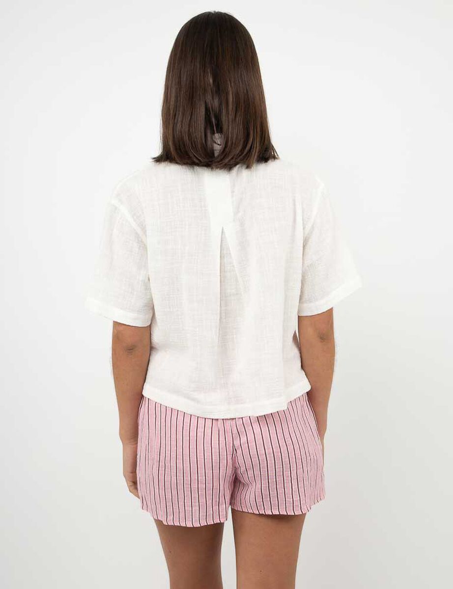 Blusa Manga Corta Mujer Icono