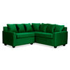 Seccional Latam Home Lucca 3 Cuerpos Burdeo