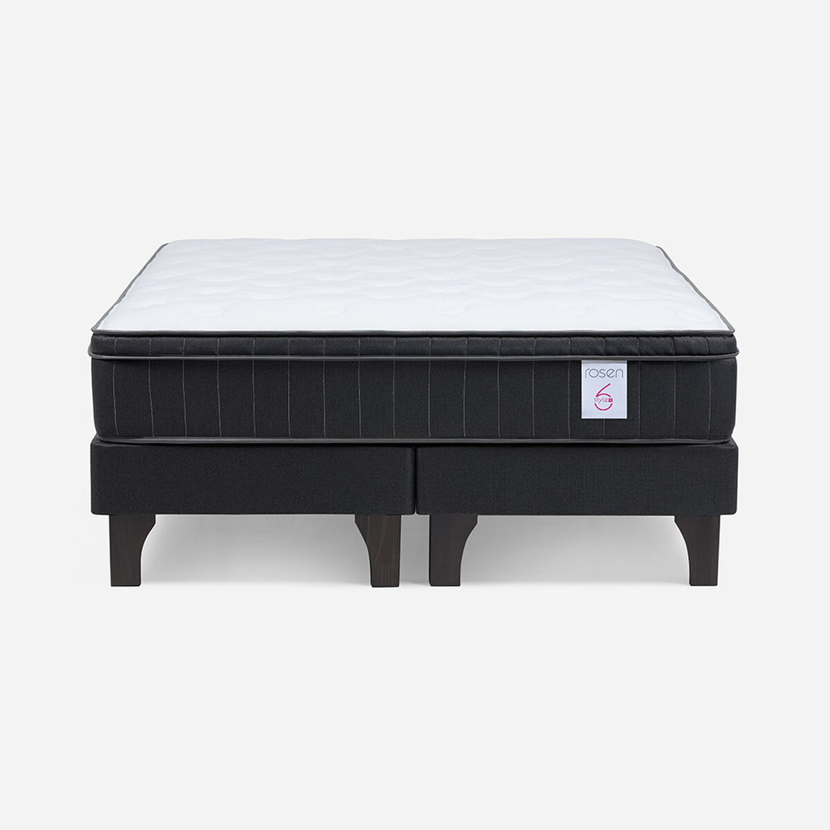 Cama Europea Rosen King New Style 6 Plus