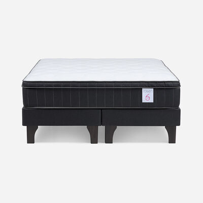 Cama Europea Rosen King New Style 6 Plus