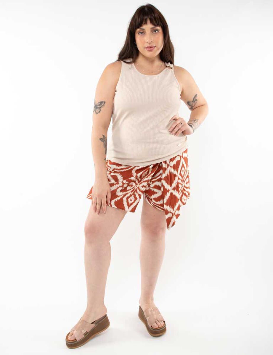 Polera Sin Mangas Mujer Extralindas