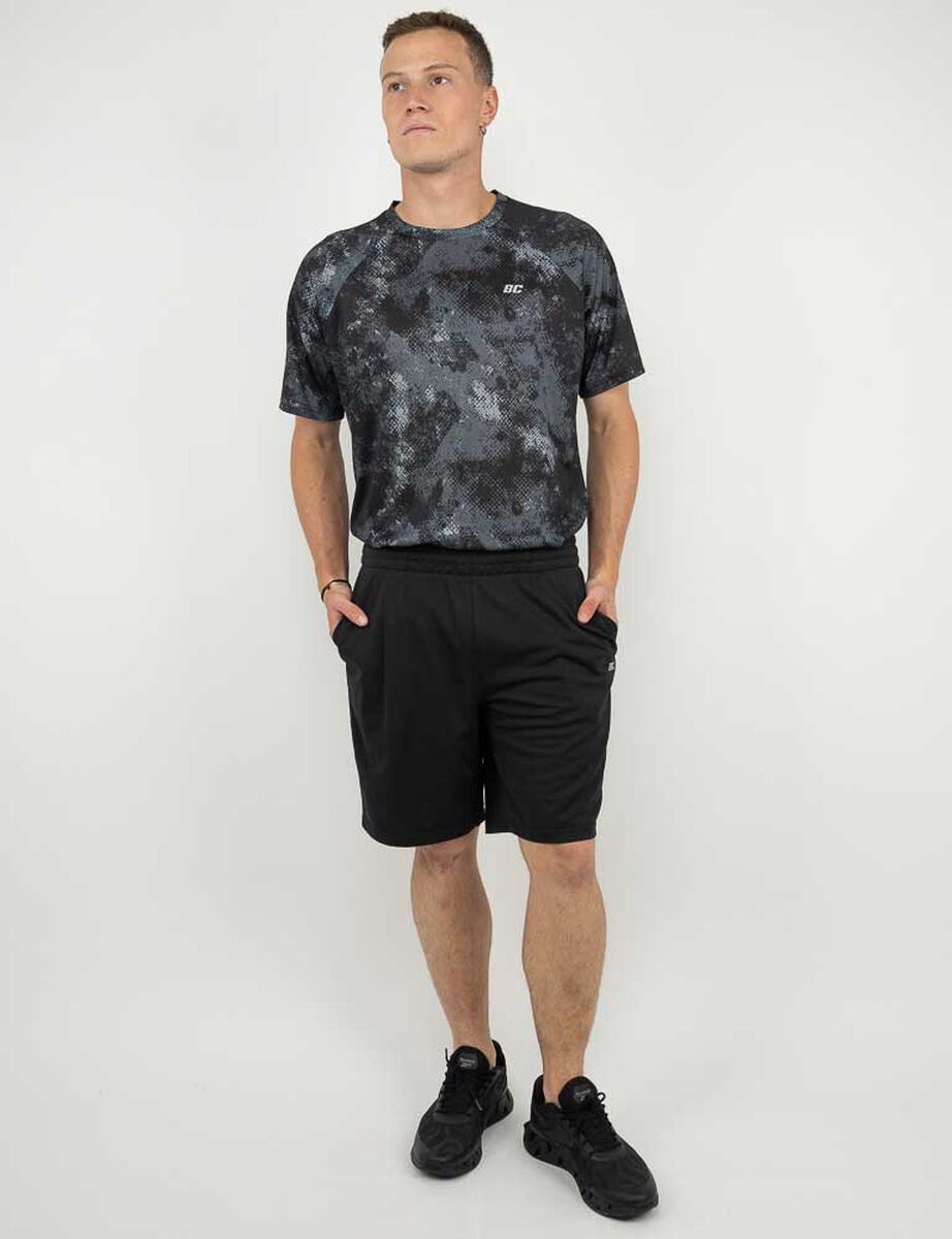 Short Deportivo Hombre Black County
