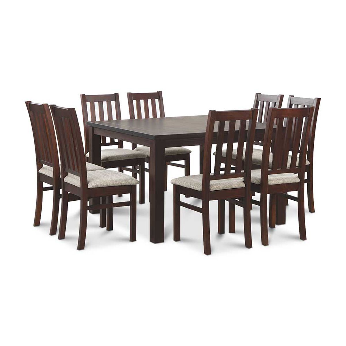 Juego de Comedor CIC Ñuble Caramelo 8 Sillas