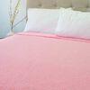 Frazada Poliéster Doral King Deluxe Rosado