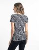 Polera Con Estampado Manga Corta Mujer Soviet