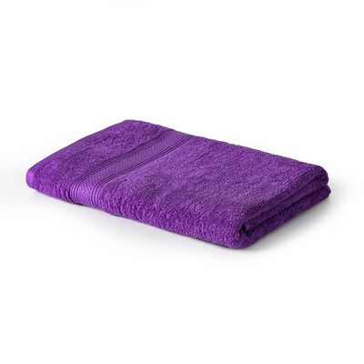 Imagen 2 del producto Toalla de Baño American Family Liso 45 x 80 cm Morado