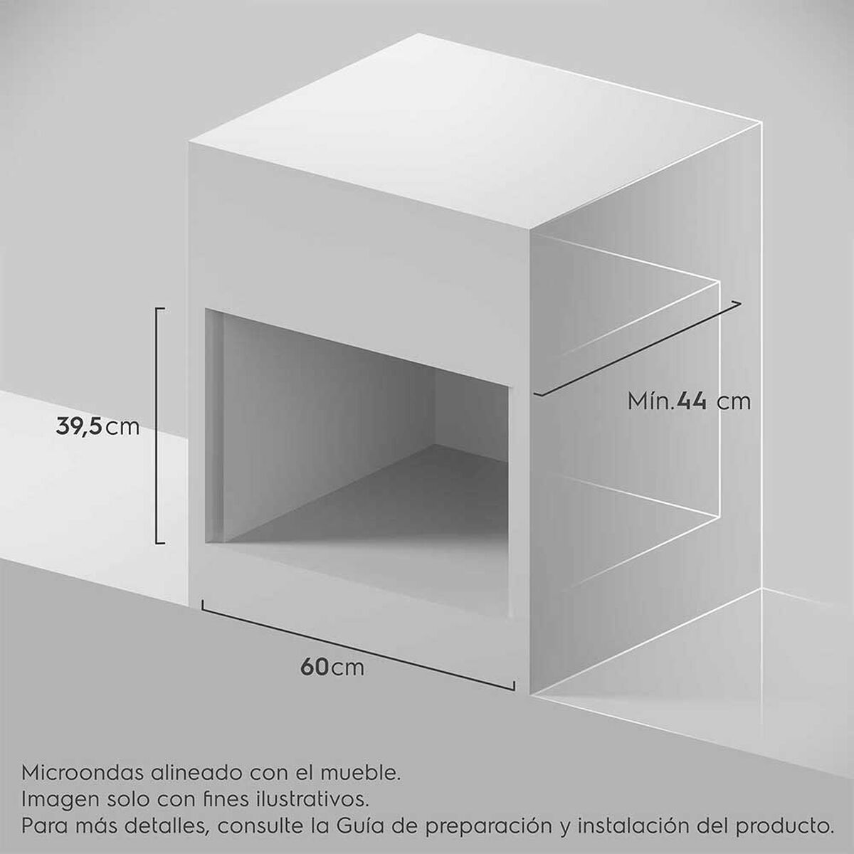 Microondas Empotrable Mademsa MM2EN 27 lts.