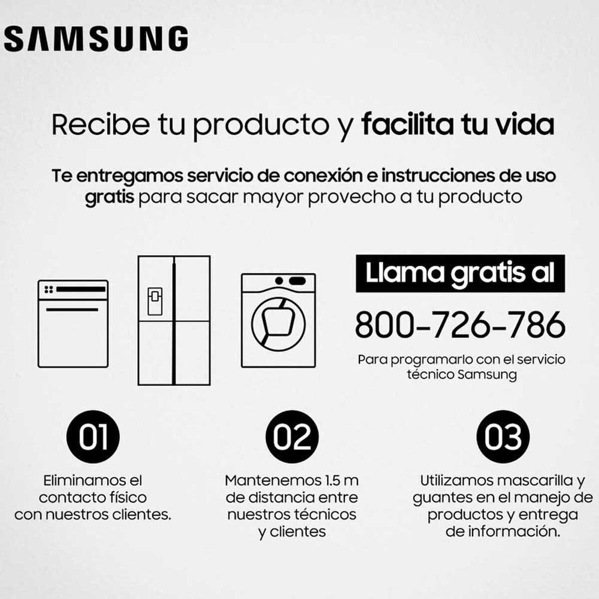 Lavadora Secadora Samsung WD18T6000GP/ZS 18 kg/10 kg. Con SmartThings