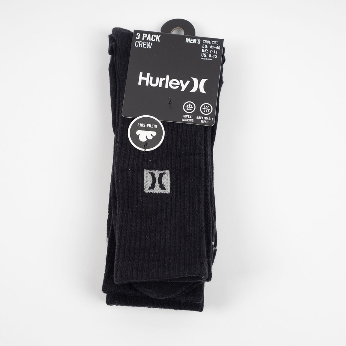 Pack 3 Calcetas Deportiva Unisex Hurley