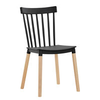 Pack 4 Sillas de Comedor Idetex Style Negro