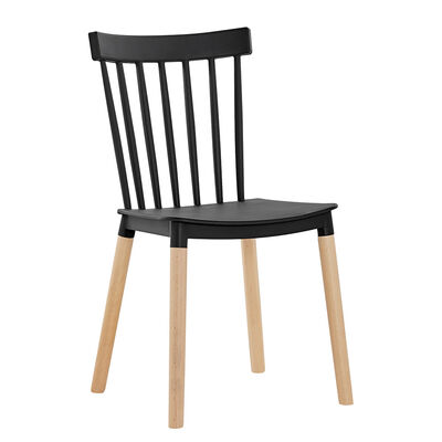 Pack 4 Sillas de Comedor Idetex Style Negro
