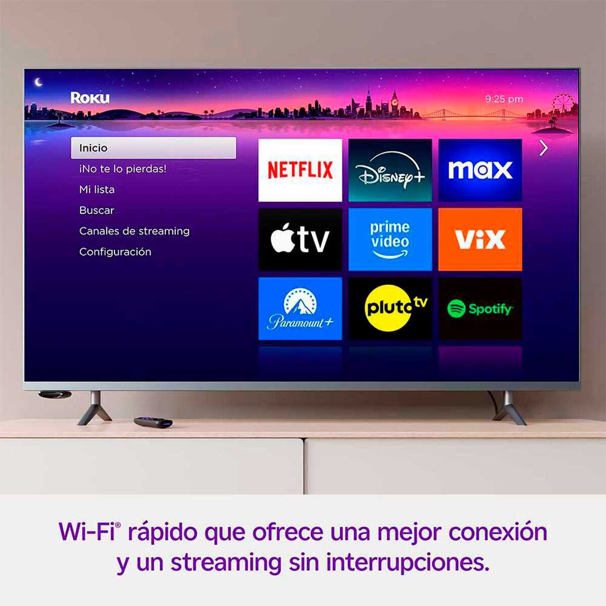 Reproductor Streaming Roku Express 4K