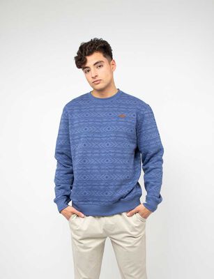 Imagen 1 del producto Polerón Estampado Hombre Cutback Navy, Negro, Rosado