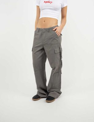Imagen 1 del producto Pantalón Cargo Mujer Icono Gris, Negro, Verde