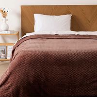 Frazada Mashini PopCorn 1.5 Plazas Café