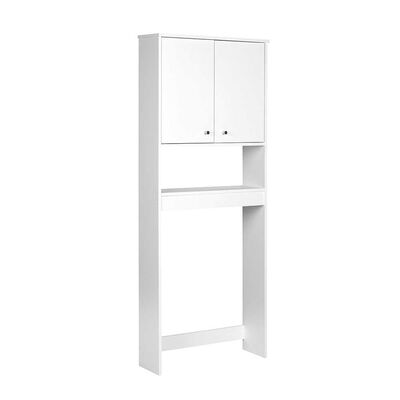 Imagen 2 del producto Combo Estante 2 Puertas + Vanitorio de Baño 2 Puertas CIC Blanco