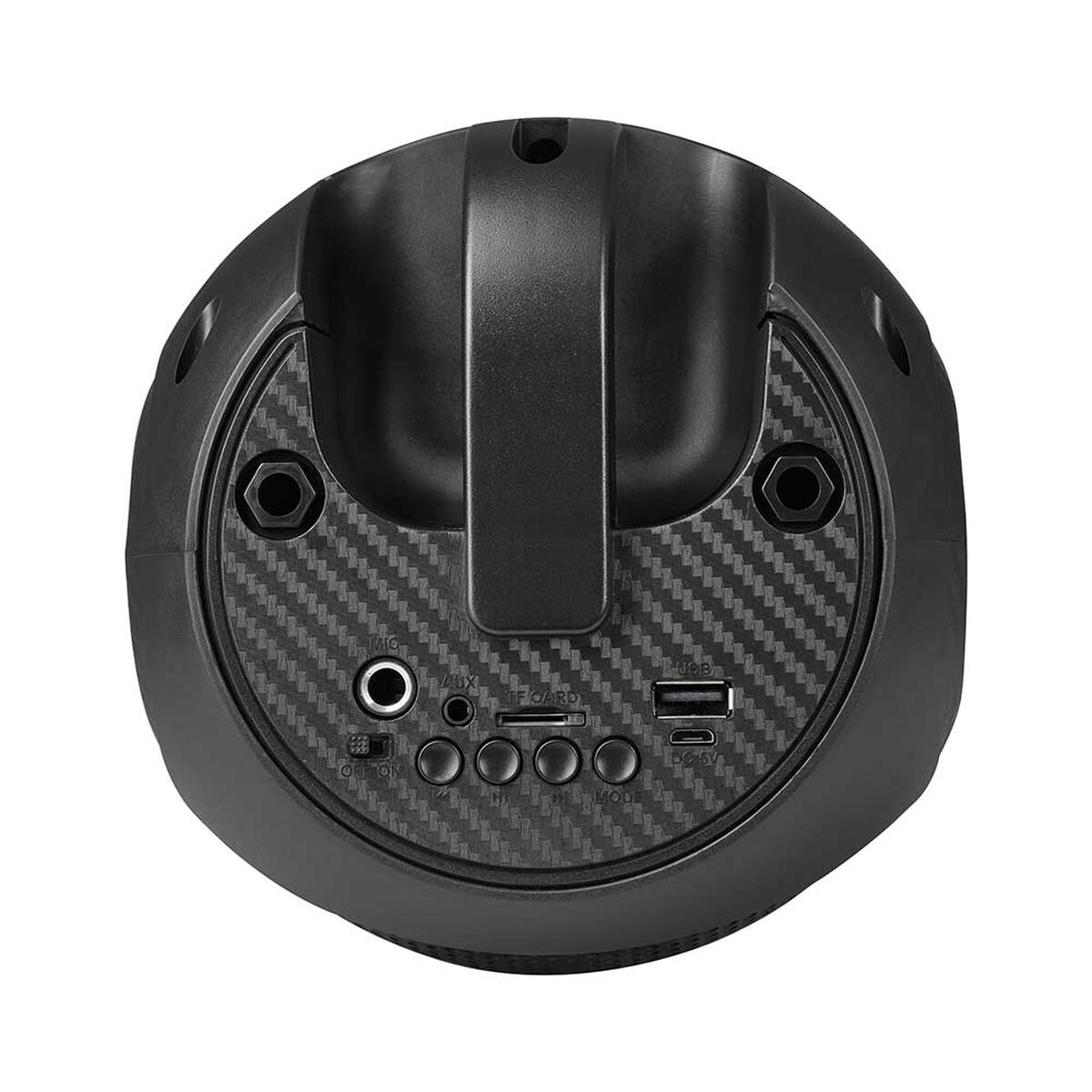 Parlante Bluetooth Master-G MGSpyder Negro Karaoke