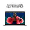 Macbook Air Apple MRYM3CI/A Chip M3 8GB 256GB SSD 15,3" Gris Espacial