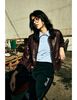Chaqueta Bomber Ecocuero Mujer Lotto Strada