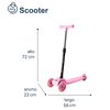 Scooter Xt03 Rosa Bebesit