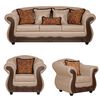 Juego de Living Black Factory Estambul 5 Cuerpos Beige