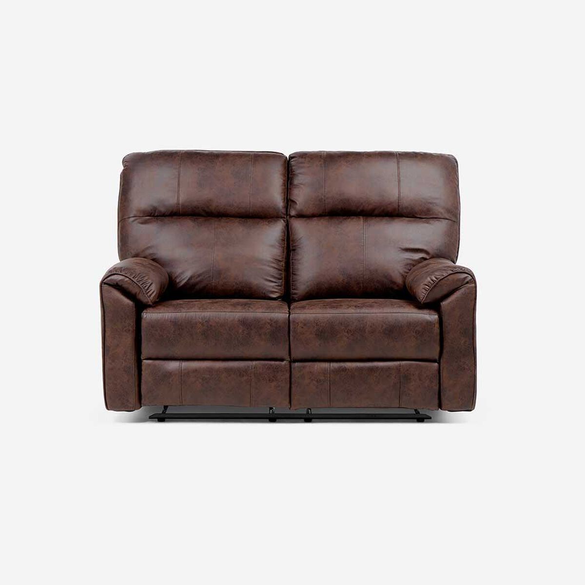 Sof&aacute; Reclinable Rosen Tolosa 2 Cuerpos Marr&oacute;n