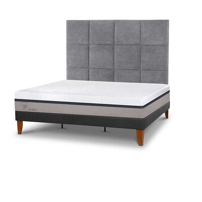 Imagen 2 del producto Cama Europea CIC Súper King Balance + Respaldo Támesis