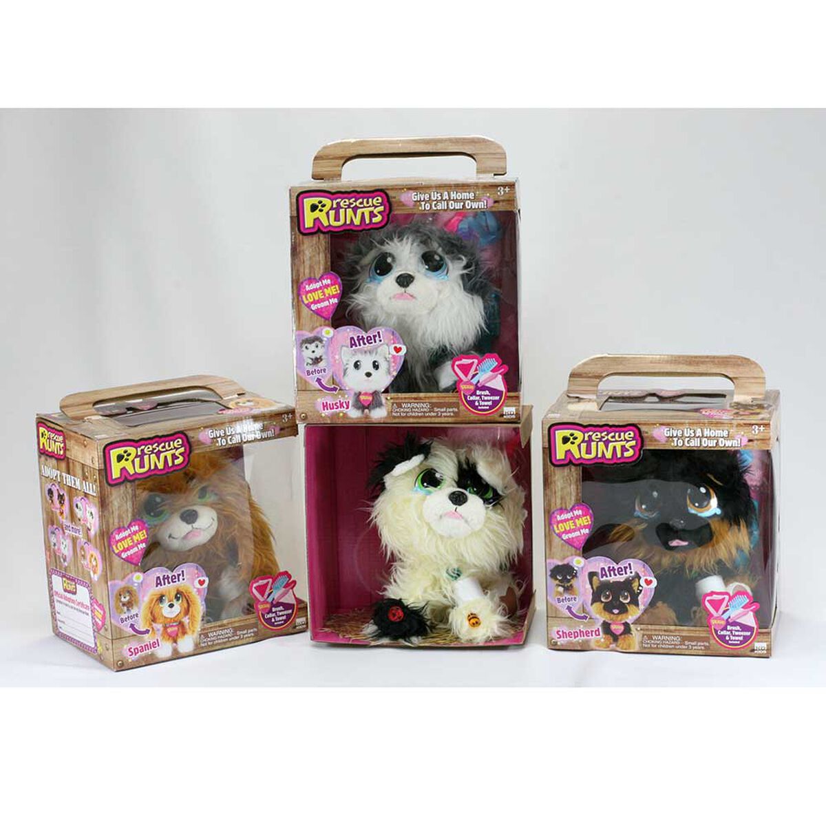 Peluche Mascota Rescue Runts Playfun