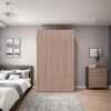 Combo Closet Tuhome 7 Puertas + M&oacute;dulo Superior Dreams Bardolino