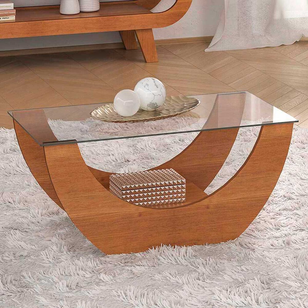 Mesa de Centro Exit Onda Cerezo