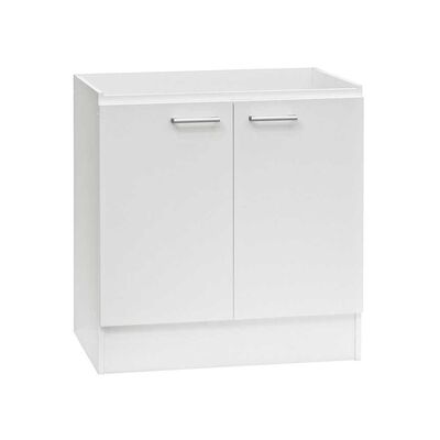 Mueble de Cocina Base Mobikit Acacia 2 Puertas Blanco