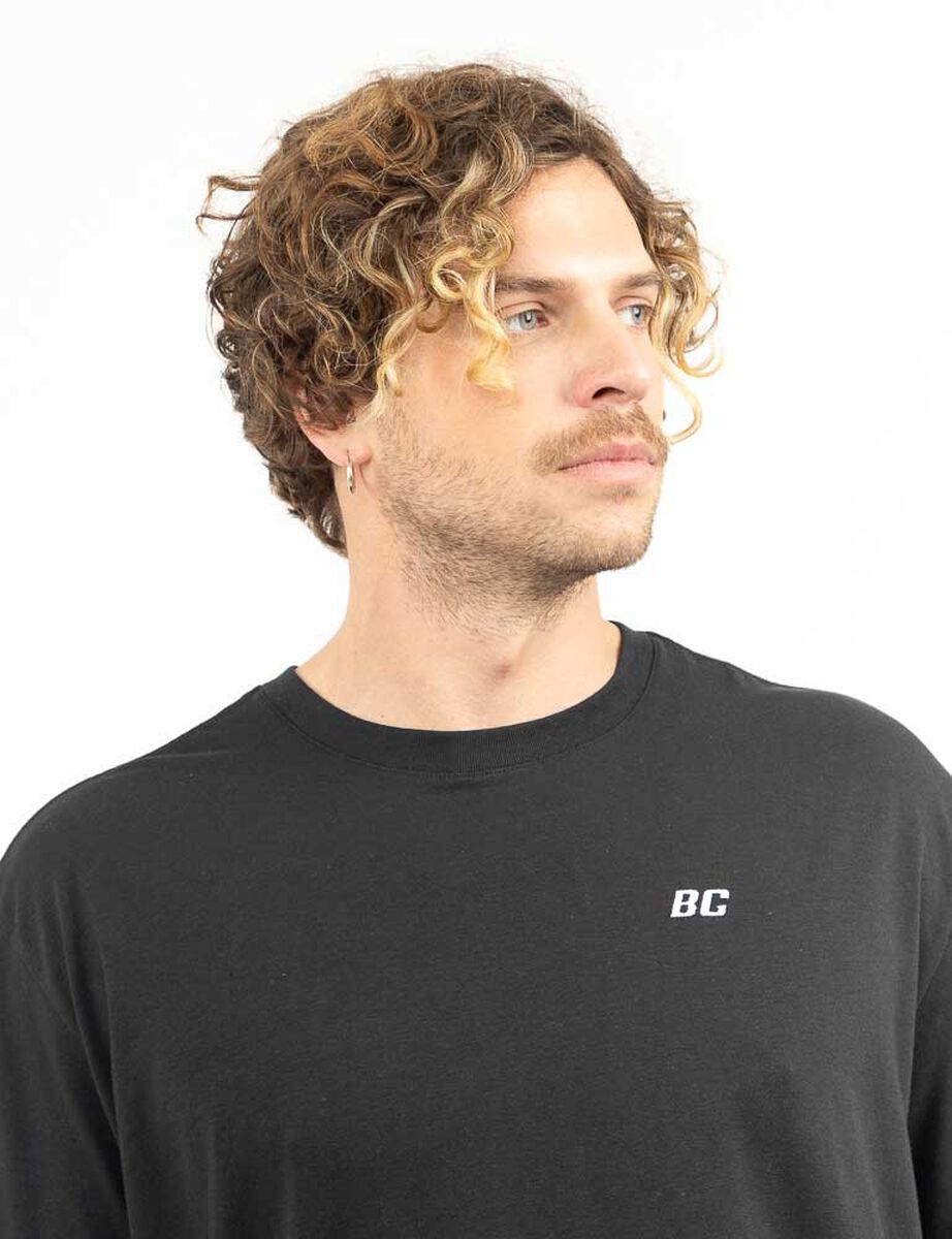 Polera Deportiva Hombre Black County