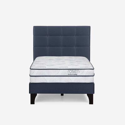 Imagen 1 del producto Cama Europea Rosen 1,5 Plazas Autonomy Sky + Respaldo