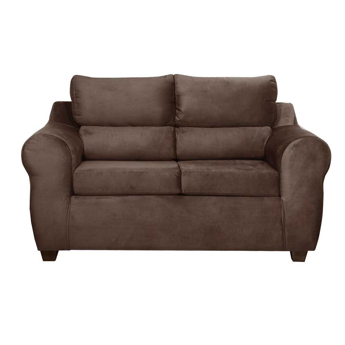 Juego de Living Mexx Muebles Dubai 5 Cuerpos Chocolate