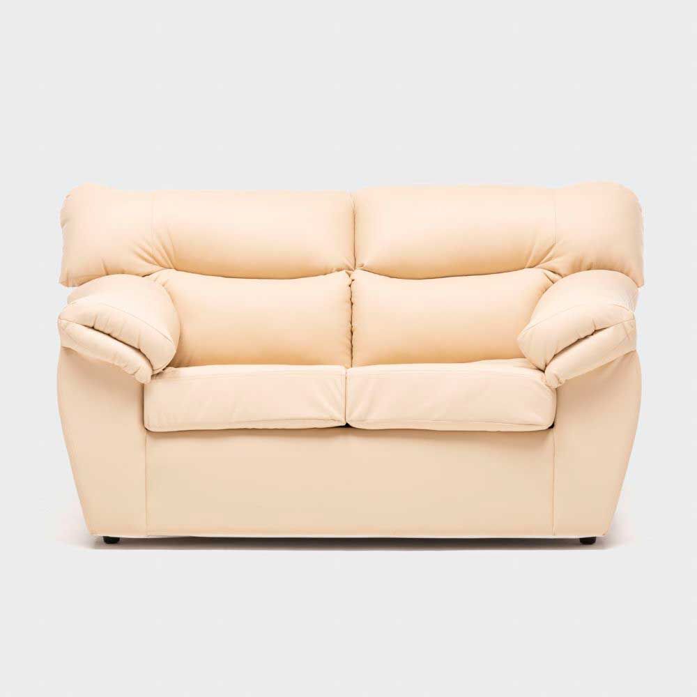 Sofá Cabsur Zeus 2 Cuerpos PU Beige