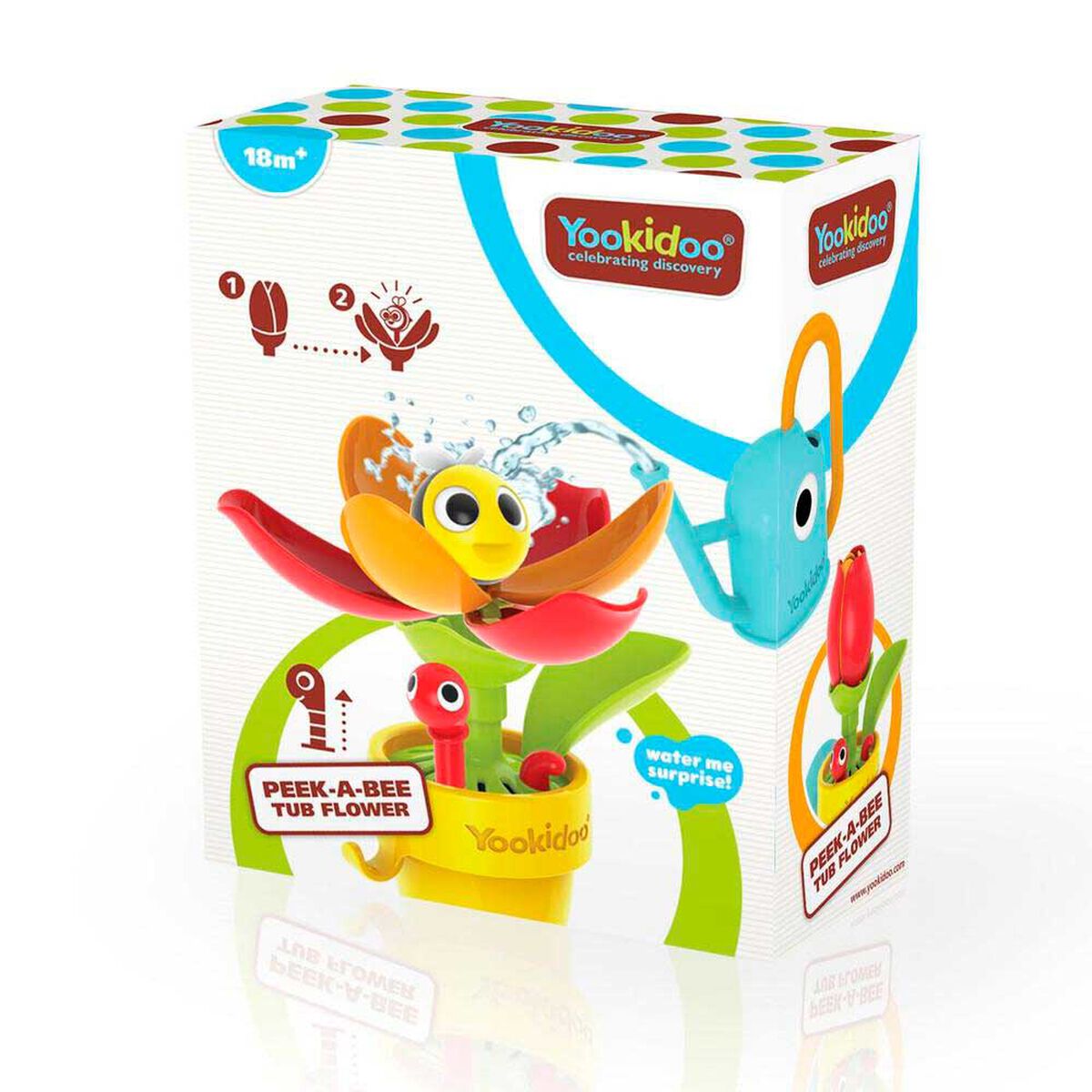 Juego de Ba&ntilde;o Abejita de Agua Infantil Beb&eacute; Ni&ntilde;o Ni&ntilde;a Tina Yookidoo