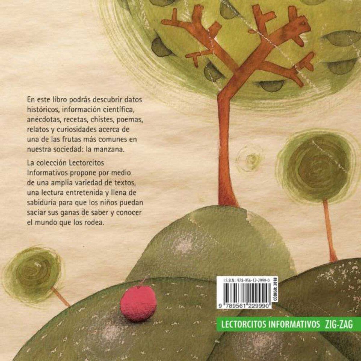 Libro Una Manzana con Historia Cecilia Beuchat; Osvaldo Schencke Zig-Zag