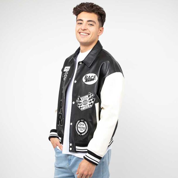 Chaqueta Ecocuero Hombre Icono