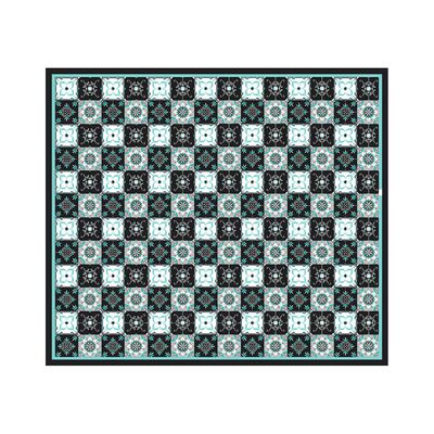 Alfombra Davanti Baldosa Clasica Azul 140 x160 Baldosa Clasica Azul