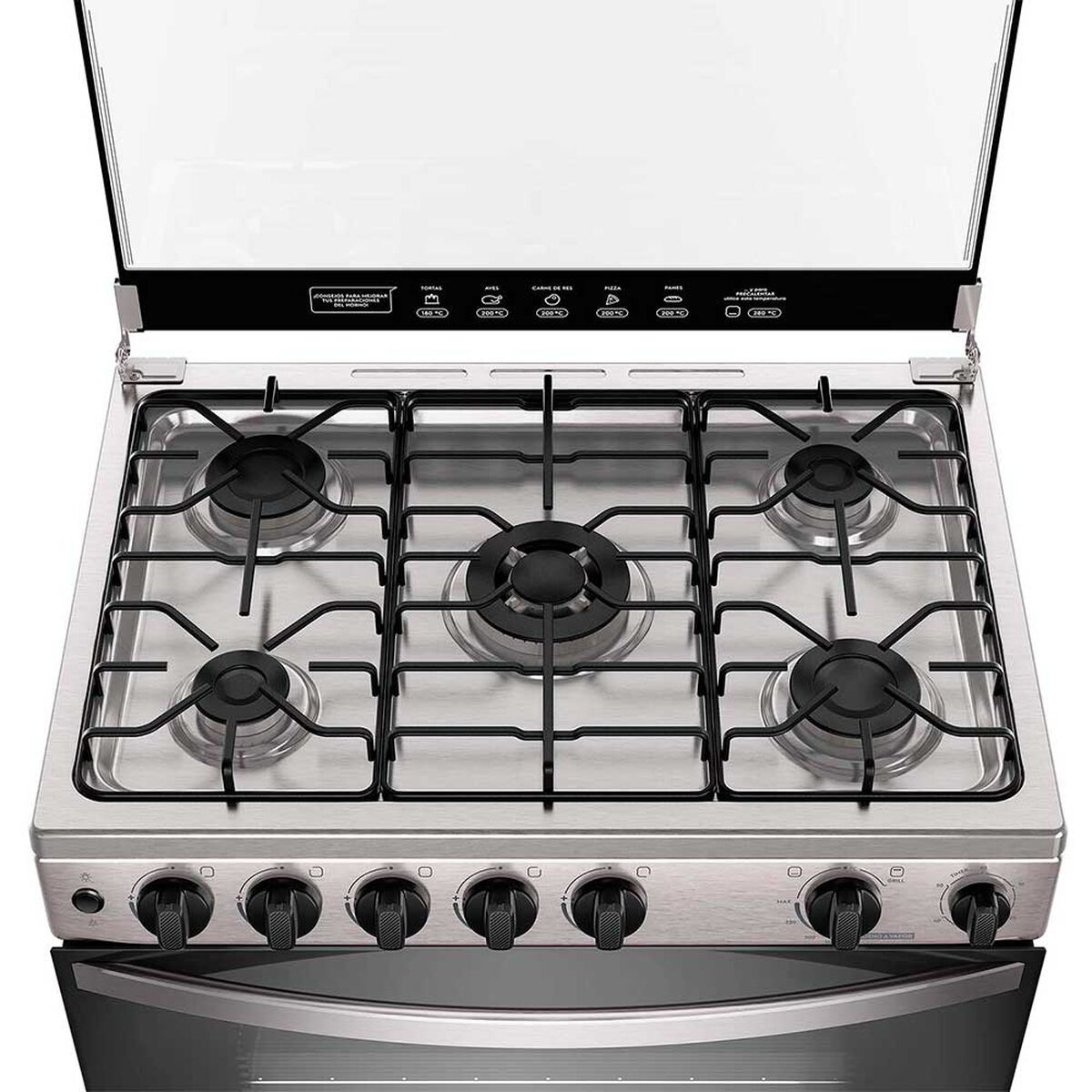 Cocina a Gas Mademsa FM5SSC 5 platos Inox