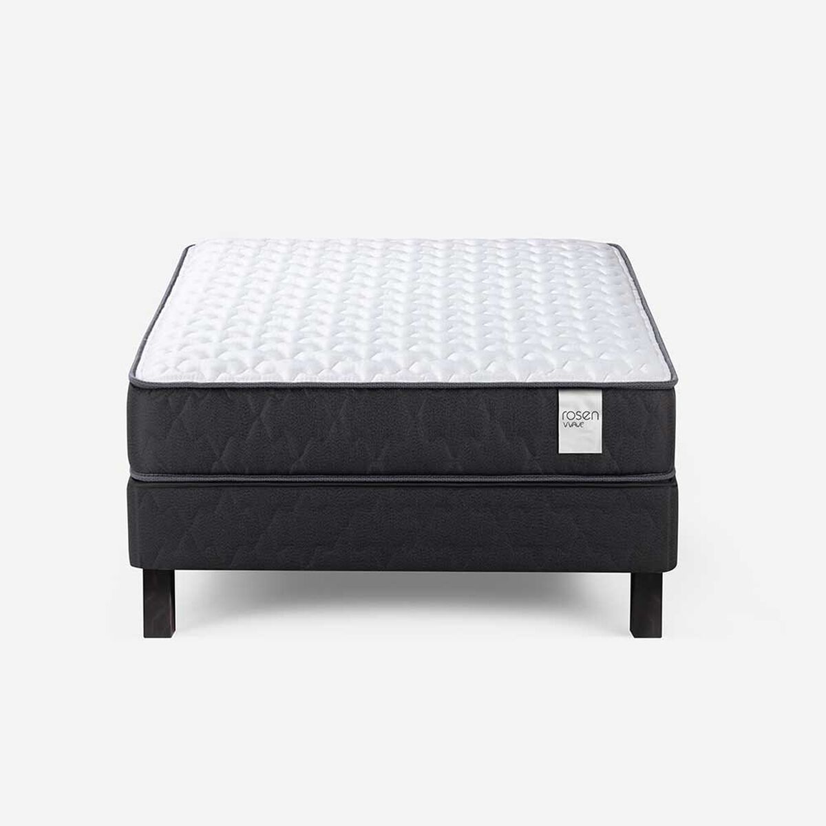 Cama Europea Rosen 1,5 Plazas Wave