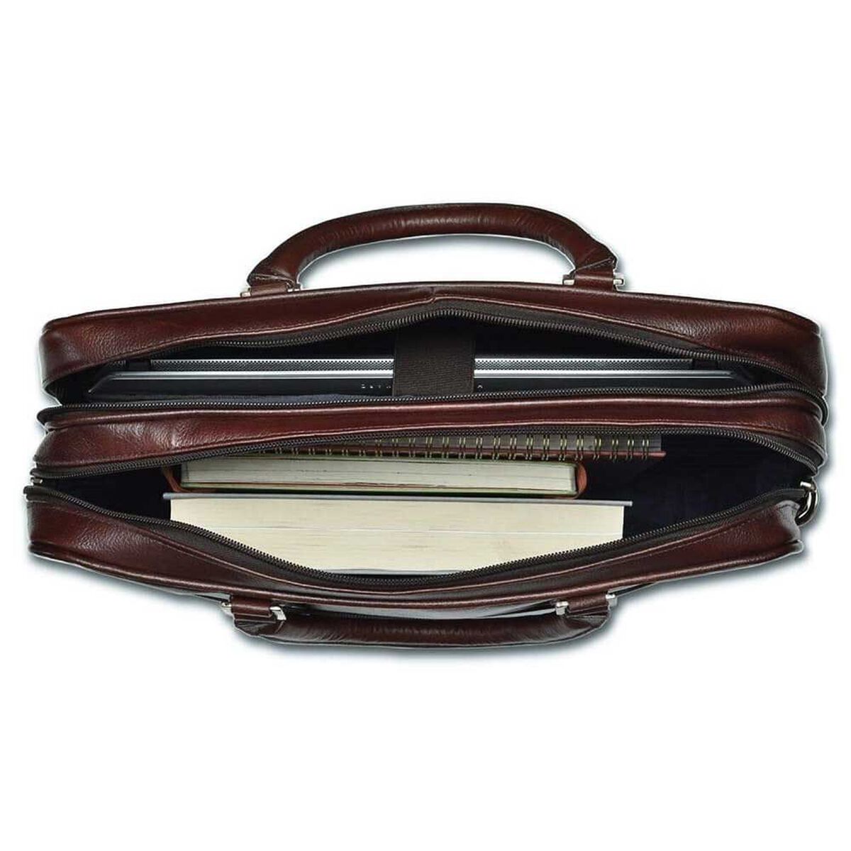 Maletín para Notebook Cuero Craftmen MMT01E-T Terra 11.02 lt