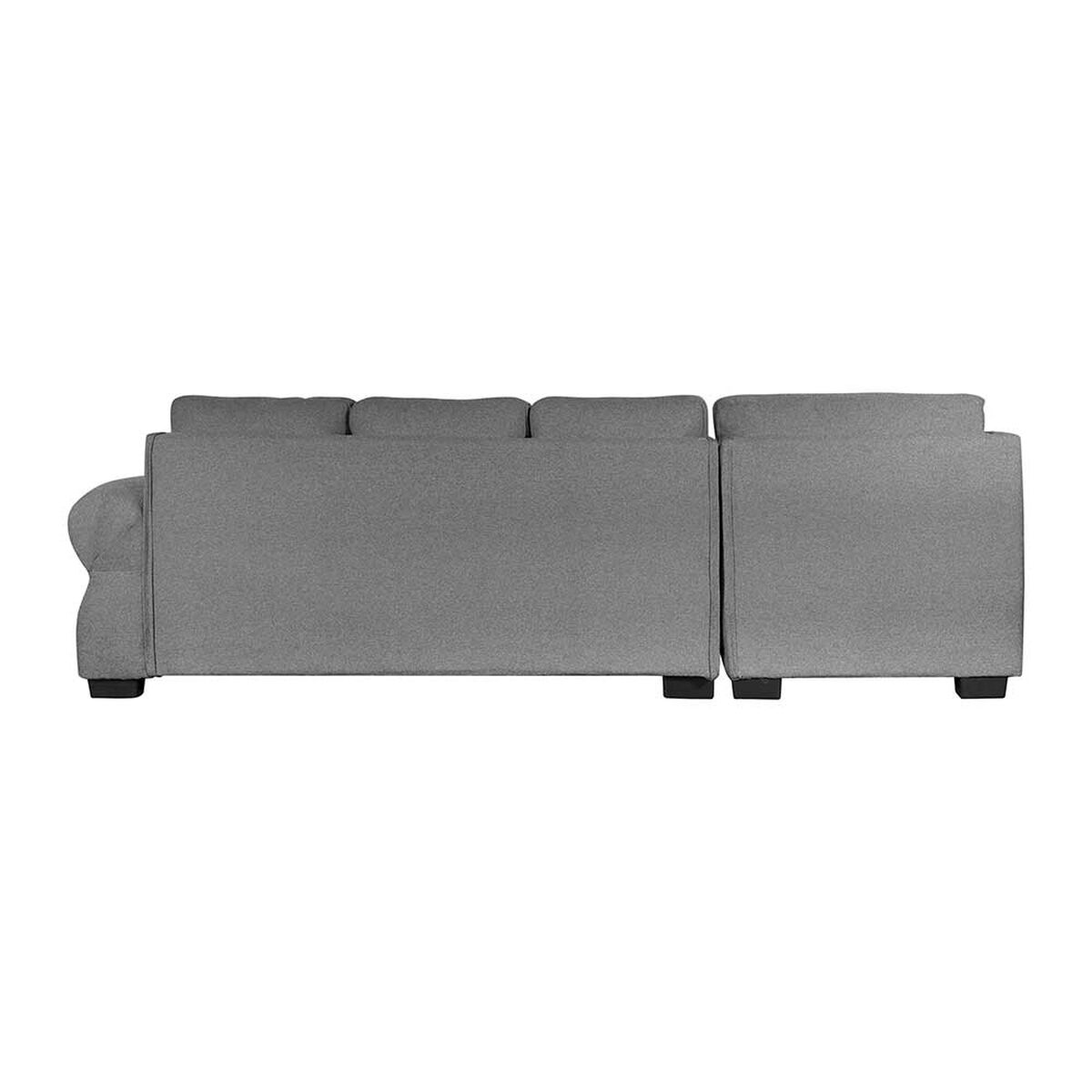 Sofá Seccional Living Factory Michigan 6 Cuerpos Gris