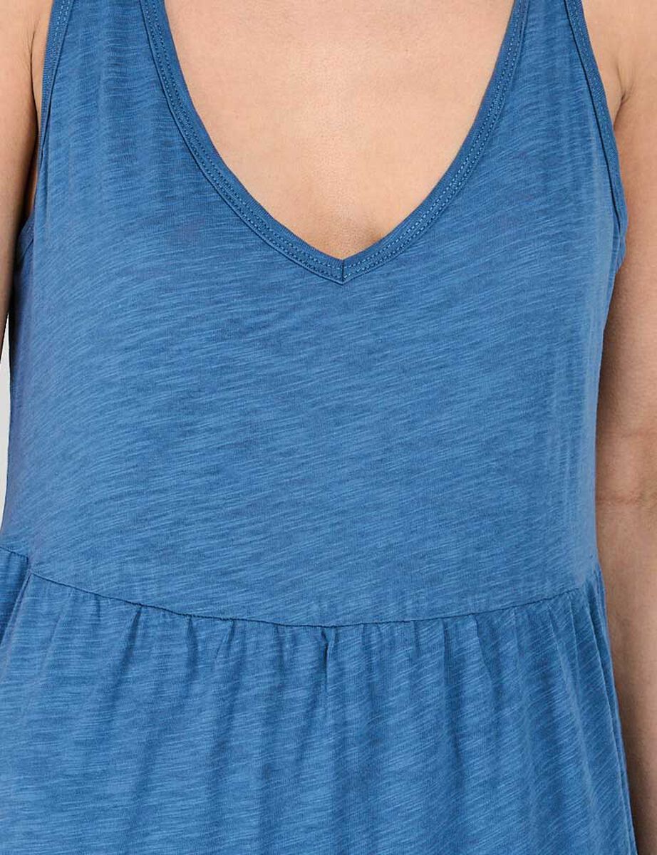 Vestido Maxi Sin Mangas Mujer Alma