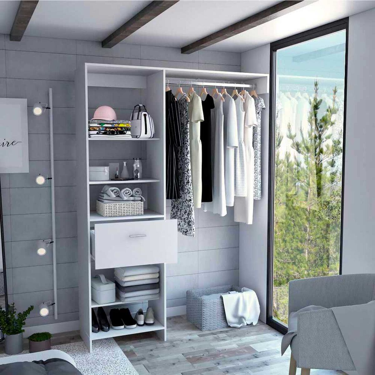 Cl&oacute;set TuHome Manchester 1 Caj&oacute;n