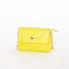 Cartera Cross Bag Mujer Amarillo Eco Cuero Icono